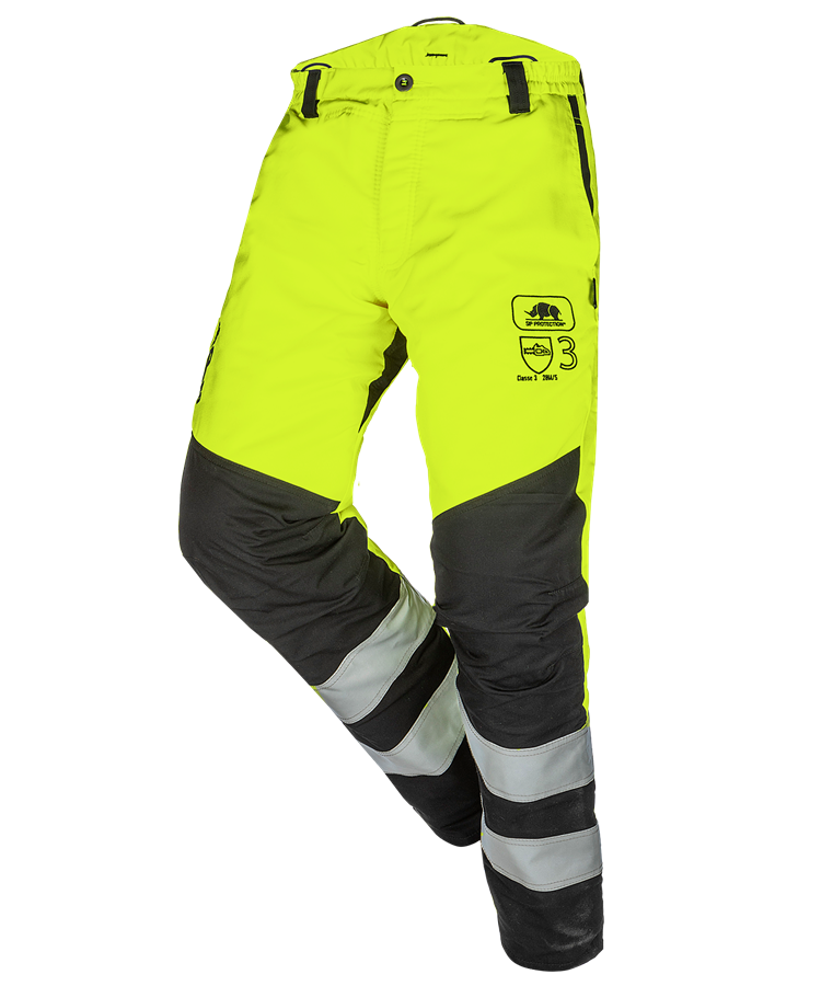 Nohavice pilčícke BASE Pro žlté - Extra safe