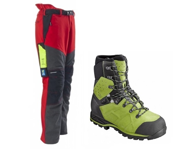 nohavice Profiforest Kevlar +  Haix Protector