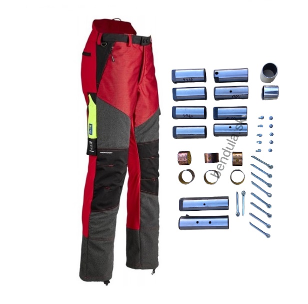 nohavice Kevlar + sada čapov štítu