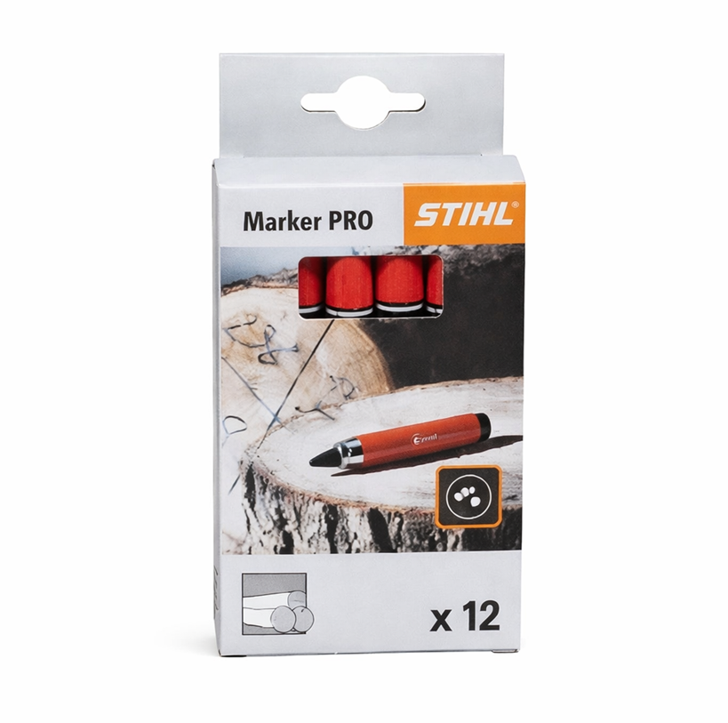 Krieda lesnícka Stihl červená
