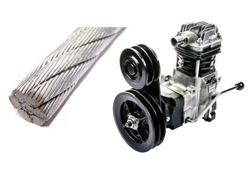 AKCIOVÁ sada: lano valc.PREMIUM 12mm 80m + kompresor