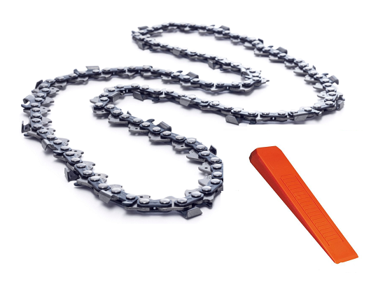reťaz Stihl 56čl. 3/8 1.5 oblá + klin Widderkopf 20